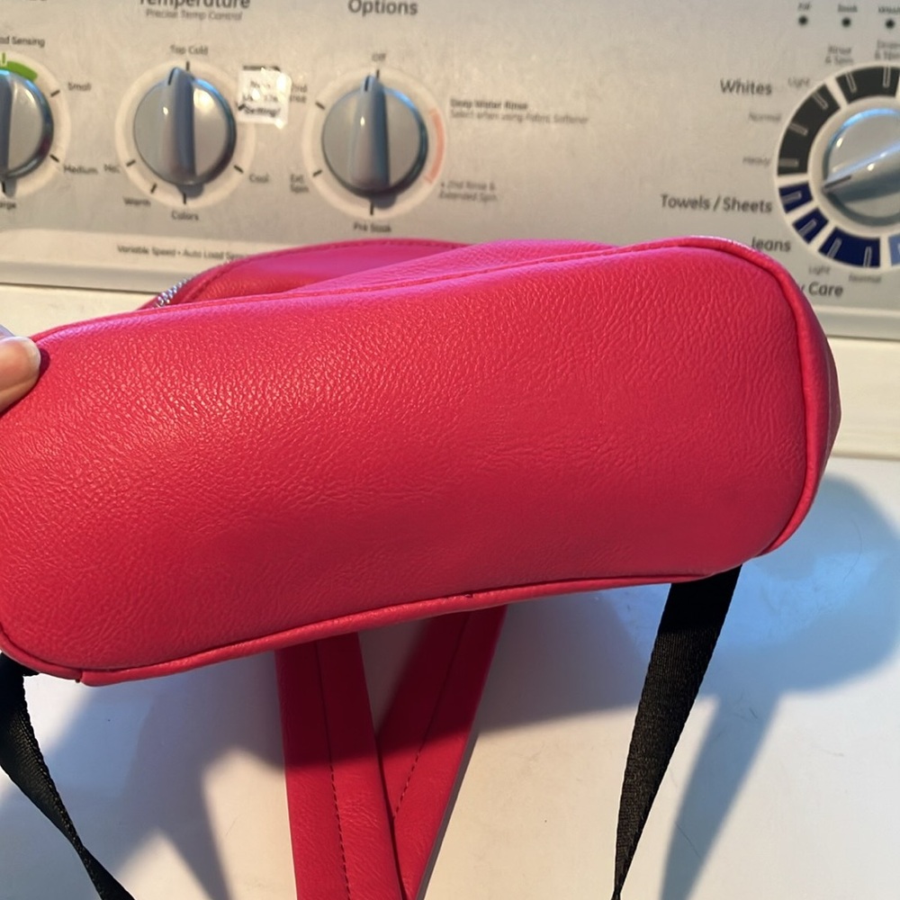 Nine West hot Pink mini Backpack purse - Picture 6 of 9